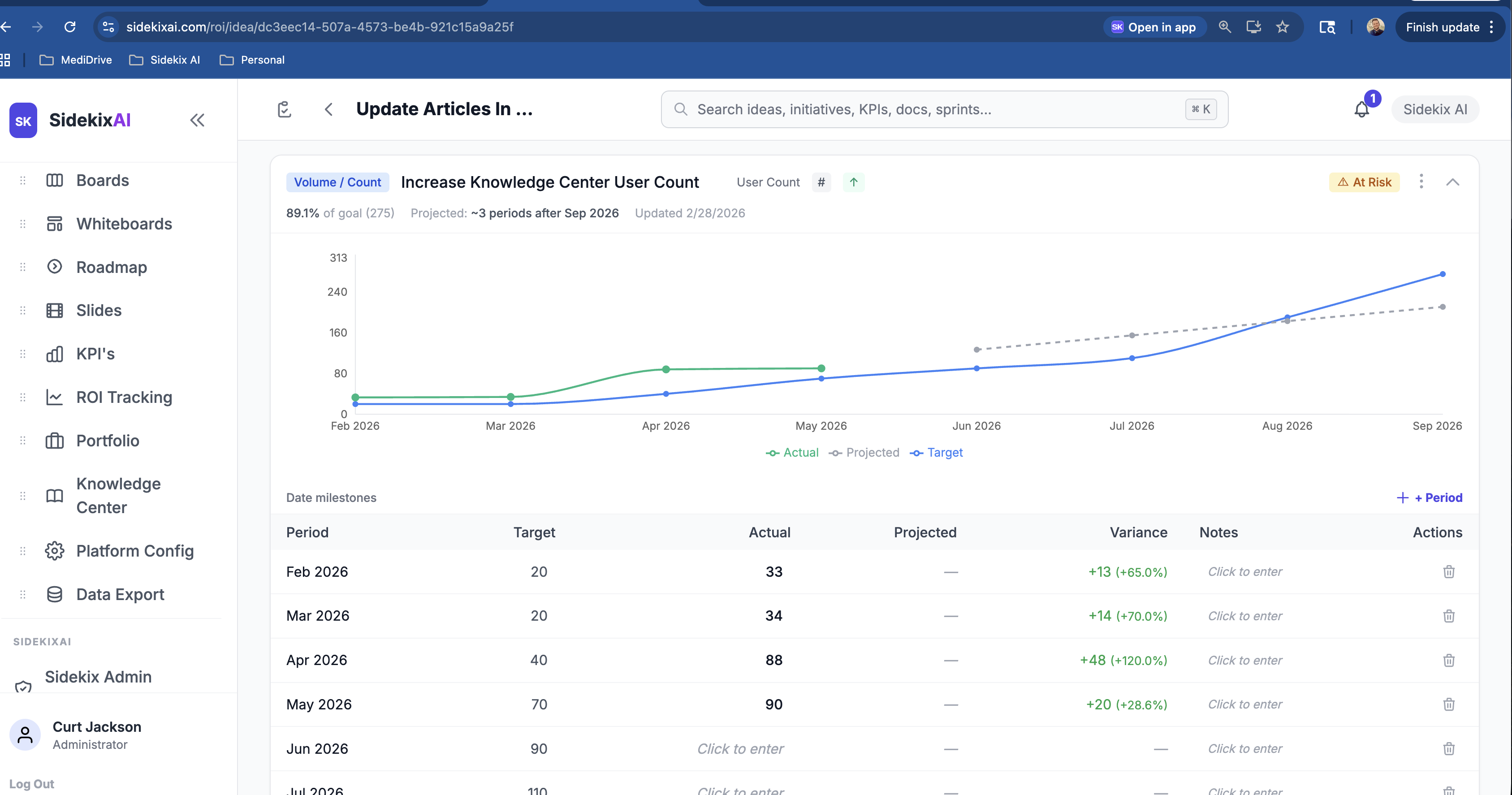 Sidekix AI | Product Management, Portfolio Management, Roadmaps & ROI